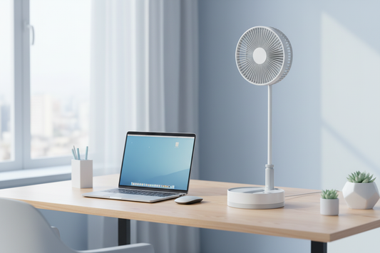 Ventilateur silencieux pour bureau : pourquoi c’est indispensable en été