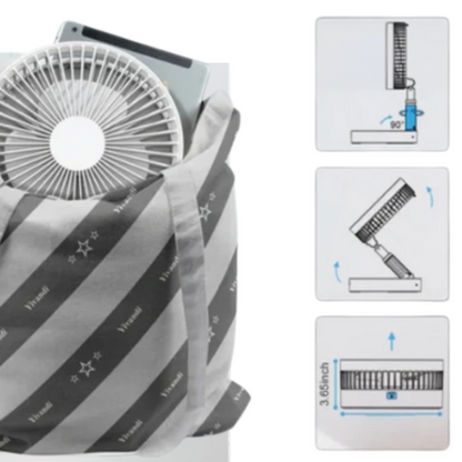 Ventilateur blanc+ sac de transport
