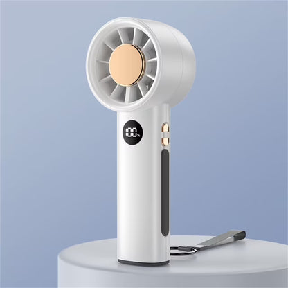 Mini ventilateur portable à affichage LED